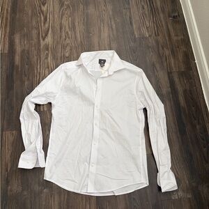 H&M Crisp White Casual Button Down Shirt